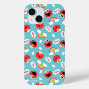 Elmo and Rainbows Pattern iPhone 15 Case