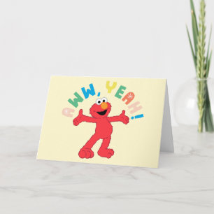Elmo Aww, Yeah! Card