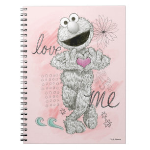 Elmo B&W Sketch Drawing Notebook