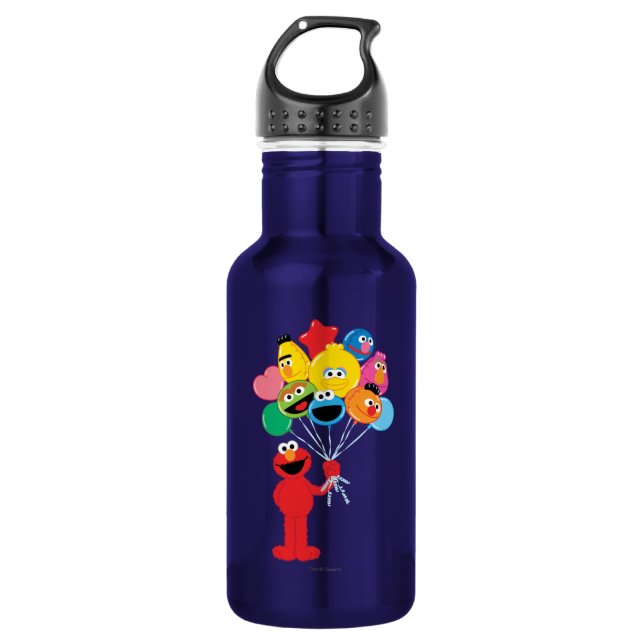 Elmo Balloons 532 Ml Water Bottle (Front)