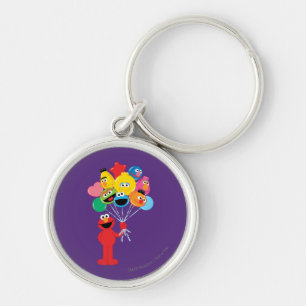 Elmo Balloons Key Ring