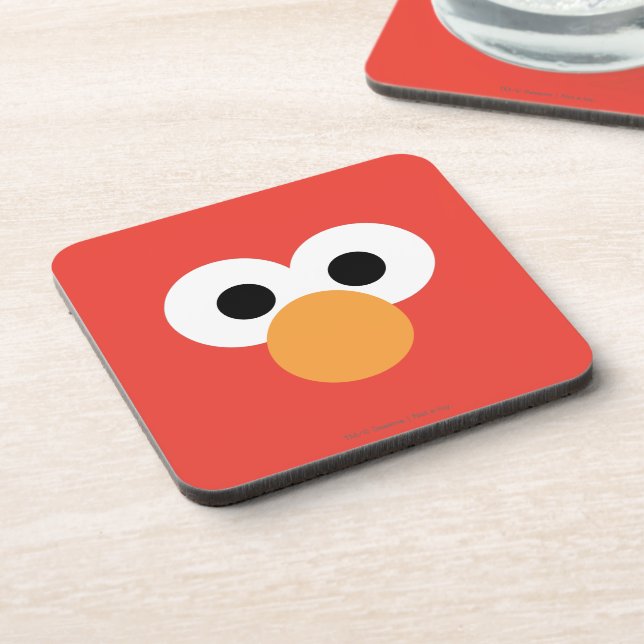 Elmo Big Face Coaster (Left Side)