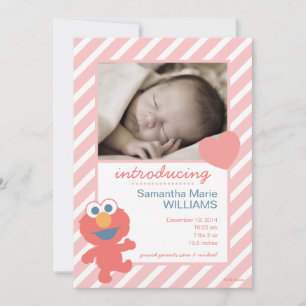 Elmo Birth Announcement