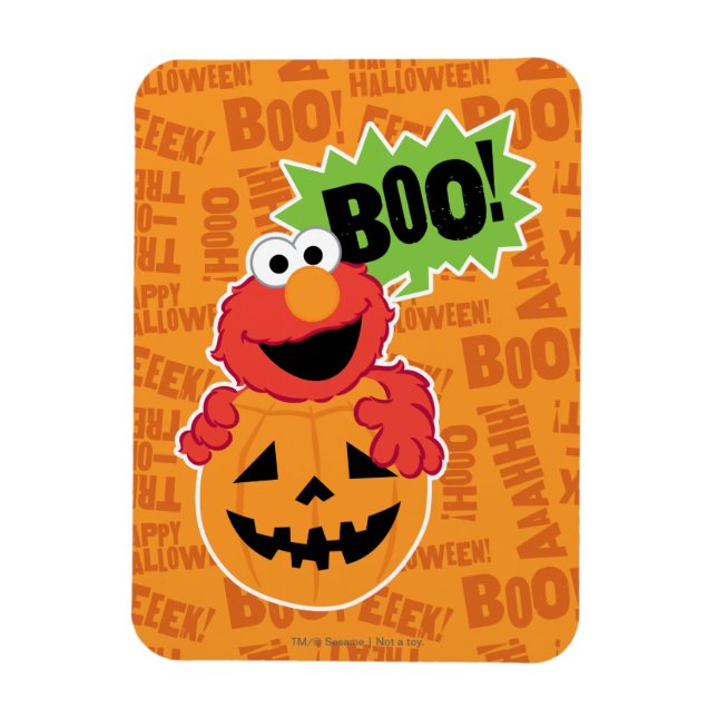 Elmo - Boo Magnet (Vertical)