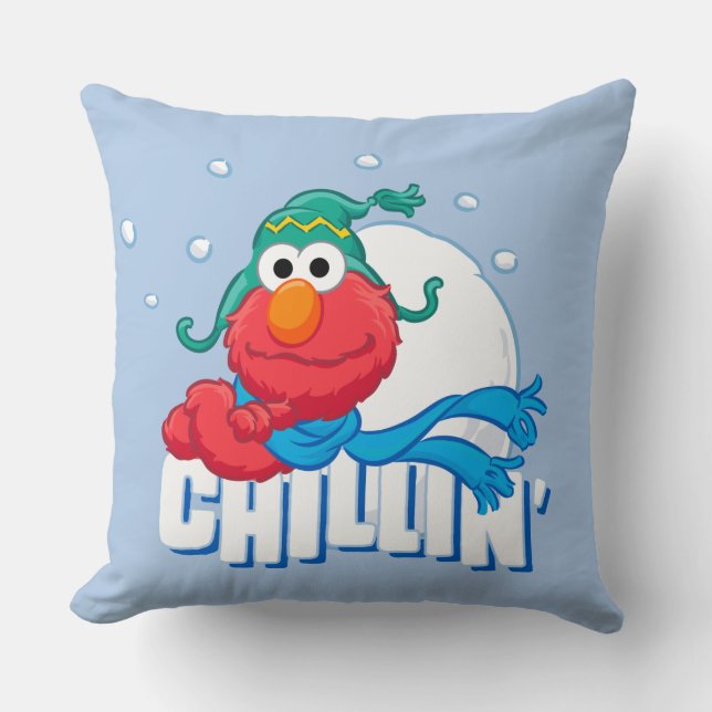 Elmo Chillin' Cushion (Front)