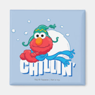 Elmo Chillin' Magnet
