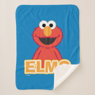 Elmo Classic Style Sherpa Blanket