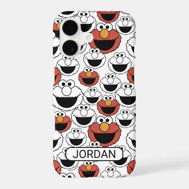 Elmo Color Pop Face Pattern (Back)