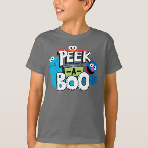 Elmo, Cookie & Grover Peek-a-Boo T-Shirt