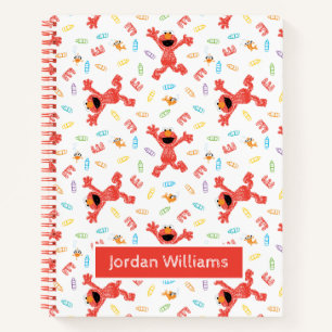 Elmo Crayon Pattern Notebook