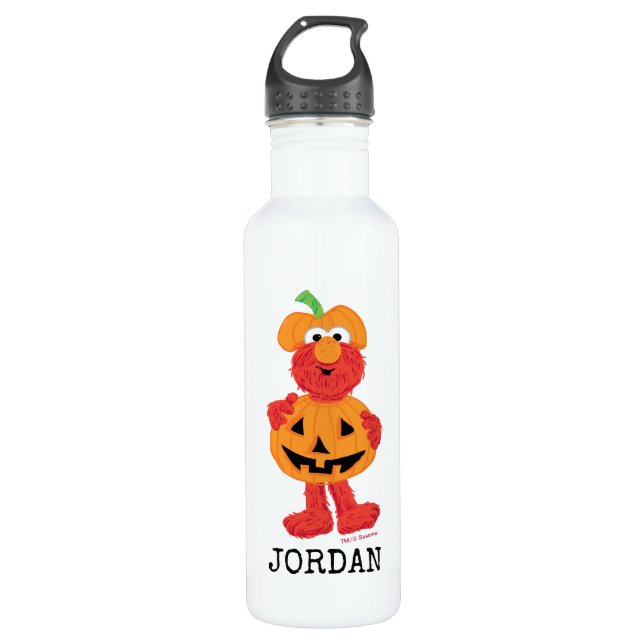 Elmo | Cute as a Pumpkin 710 Ml Water Bottle (Front)