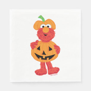 Elmo Cute as a Pumpkin Napkin