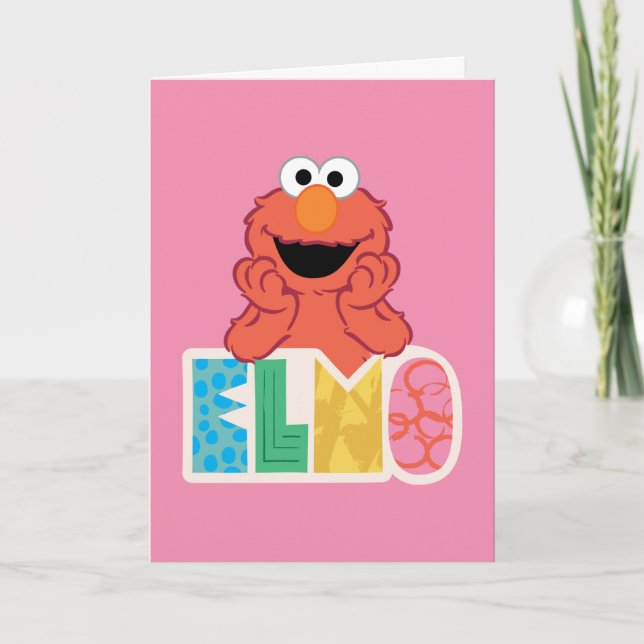 Elmo Cute & Fun Card (Front)