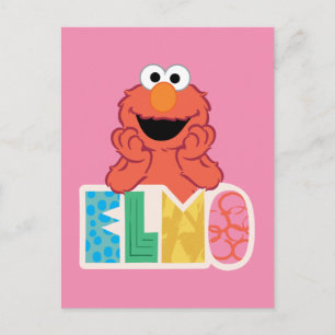 Elmo Cute & Fun Postcard