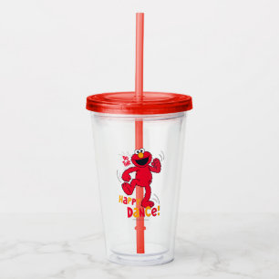 Elmo Do the Happy Dance Acrylic Tumbler