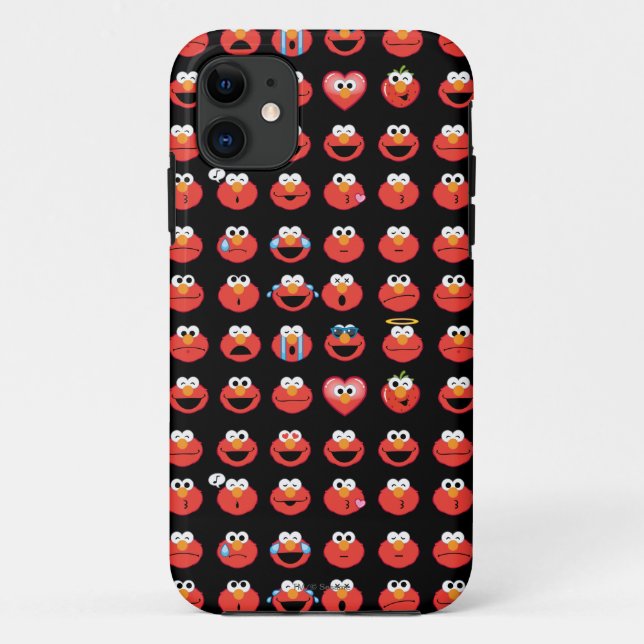 Elmo Emoji Pattern Case-Mate iPhone Case (Back)
