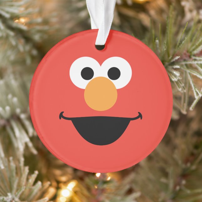Elmo Face Art Ornament (Tree)