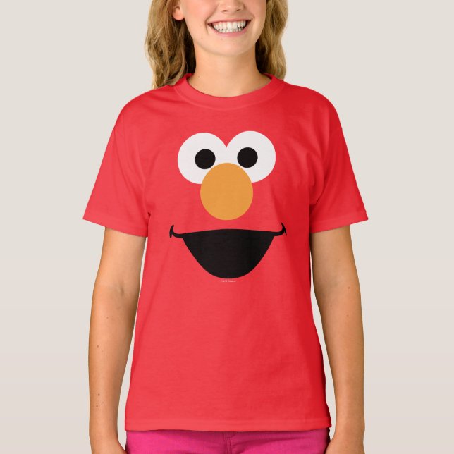 Elmo Face Art T-Shirt (Front)