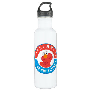 Elmo for President Badge 710 Ml Water Bottle