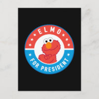Elmo for President Badge