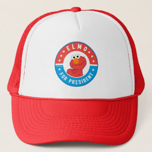 Elmo for President Badge Trucker Hat