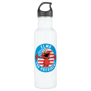 Elmo for President - Flag 710 Ml Water Bottle