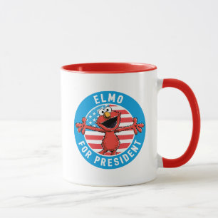 Elmo for President - Flag Mug