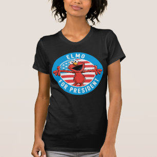 Elmo for President - Flag T-Shirt