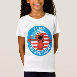 Elmo for President - Flag T-Shirt