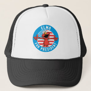 Elmo for President - Flag Trucker Hat