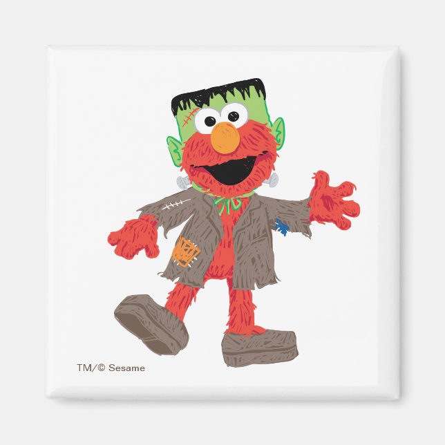 Elmo | Frankenstein Costume Magnet (Front)