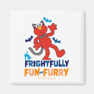 Elmo Frightfully Fun & Furry Magnet