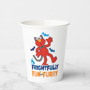 Elmo   Frightfully Fun & Furry Paper Cups