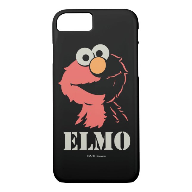 Elmo Half Case-Mate iPhone Case (Back)