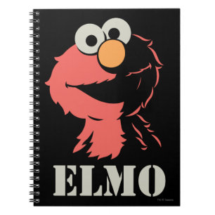 Elmo Half Notebook