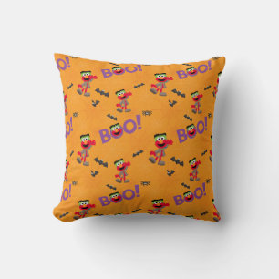 Elmo Halloween Boo Pattern Cushion