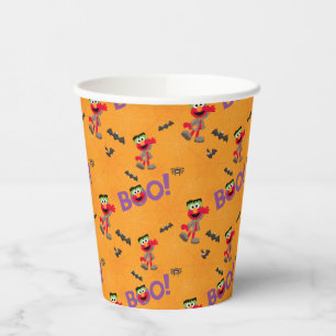 Elmo   Halloween Boo Pattern Paper Cups