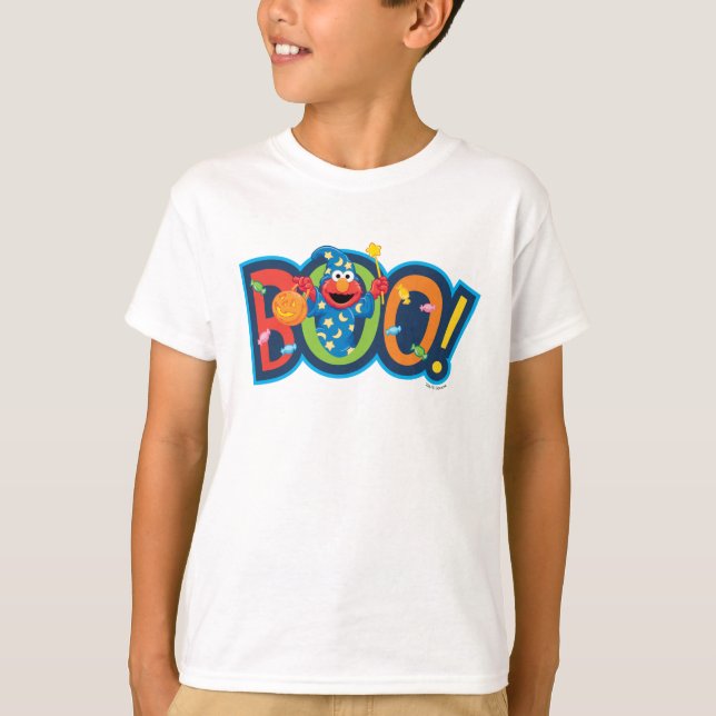 Elmo | Halloween Boo! T-Shirt (Front)
