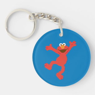 Elmo Happy Dancing Key Ring