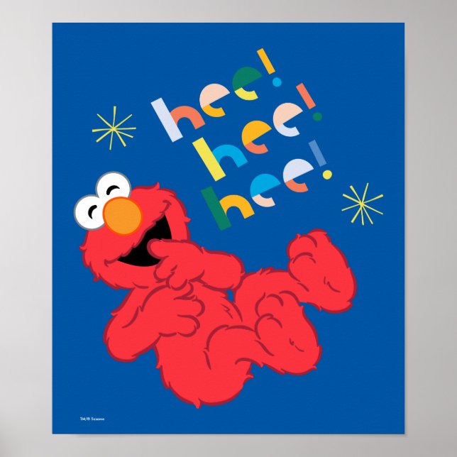 Elmo Hee! Hee! Hee! Poster (Front)