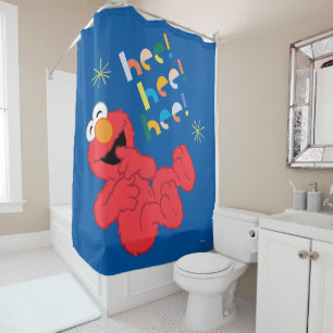 Elmo Hee! Hee! Hee! Shower Curtain