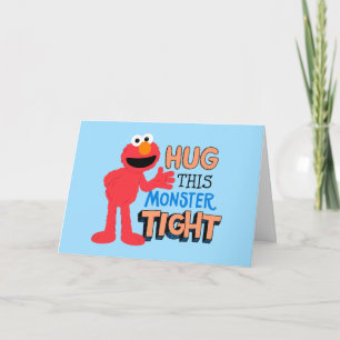 Elmo Hug this Monster Tight Card