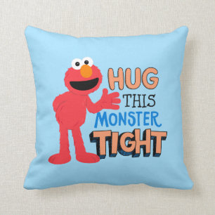 Elmo   Hug this Monster Tight Cushion