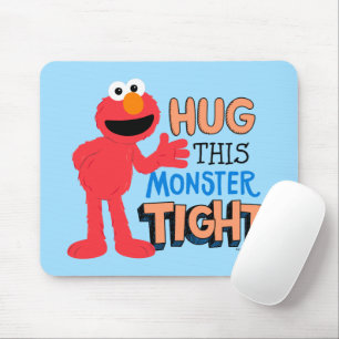 Elmo Hug this Monster Tight Mouse Mat