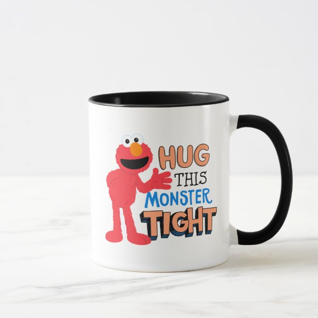 Elmo | Hug this Monster Tight Mug (Right)