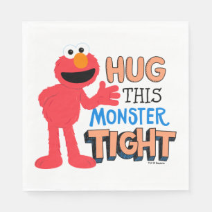 Elmo Hug this Monster Tight Napkin