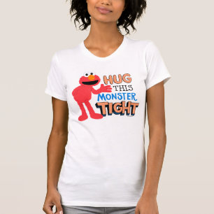 Elmo   Hug this Monster Tight T-Shirt
