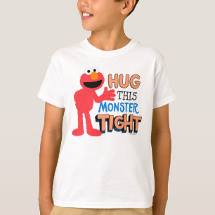 Elmo   Hug this Monster Tight T-Shirt