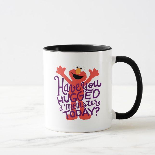 Elmo Hugging Mug (Right)