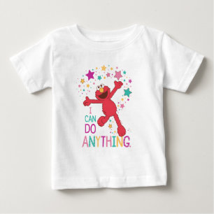 Elmo   I Can Do Anything Baby T-Shirt